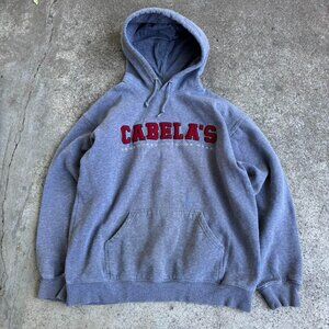 Cabela Men's Grey Hoodie